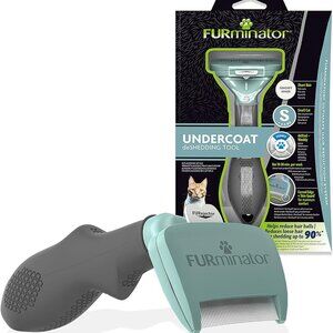 FURminator Small Cats Short Hair Undercoat deShedding Tool NIB